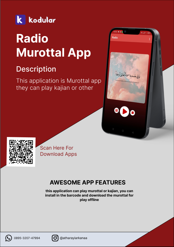 Murottal App Poster